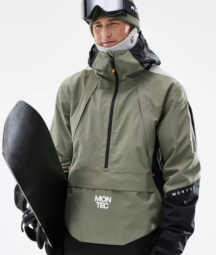 Snowboardjackor<MONTEC Apex Greenish/Black/LightGrey