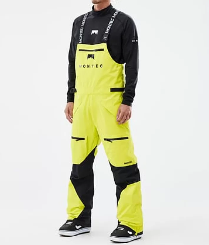 Snowboardbyxor<MONTEC Arch BrightYellow/Black