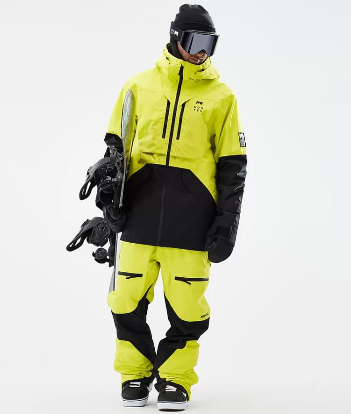 Snowboardbyxor<MONTEC Arch BrightYellow/Black