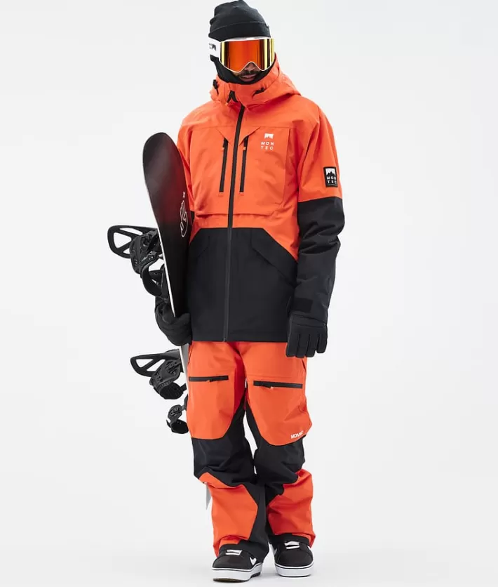 Snowboardbyxor<MONTEC Arch Orange/Black