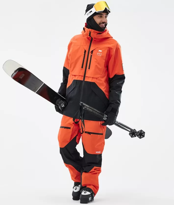 Skidbyxor<MONTEC Arch Orange/Black