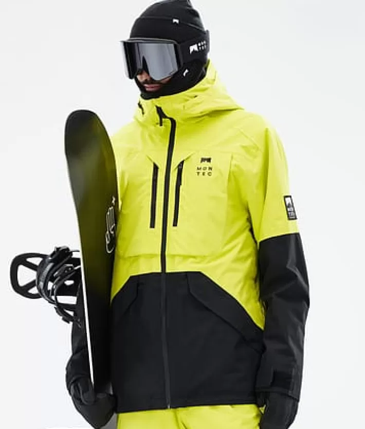 Snowboardjackor<MONTEC Arch BrightYellow/Black