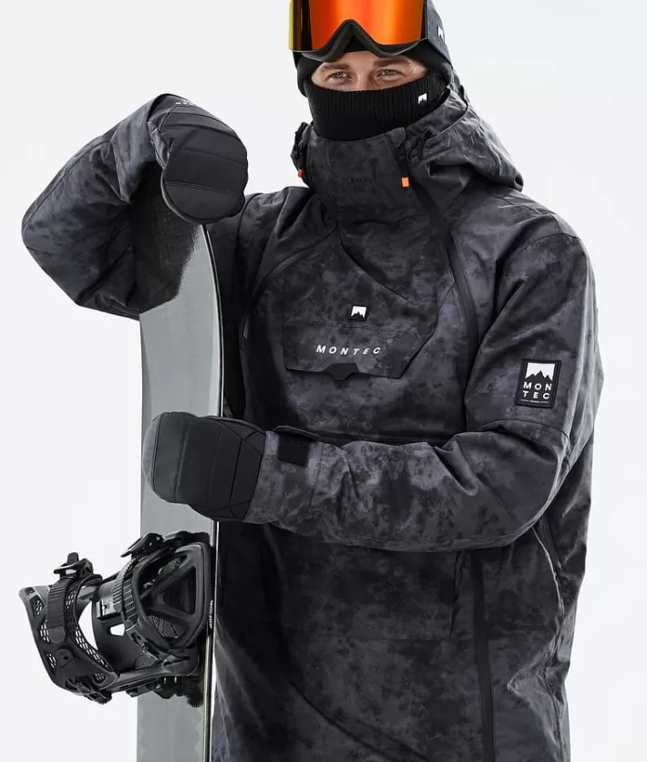 Snowboardjackor<MONTEC Doom BlackTiedye