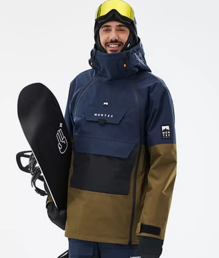 Snowboardjackor<MONTEC Doom DarkBlue/Black/Fatigue