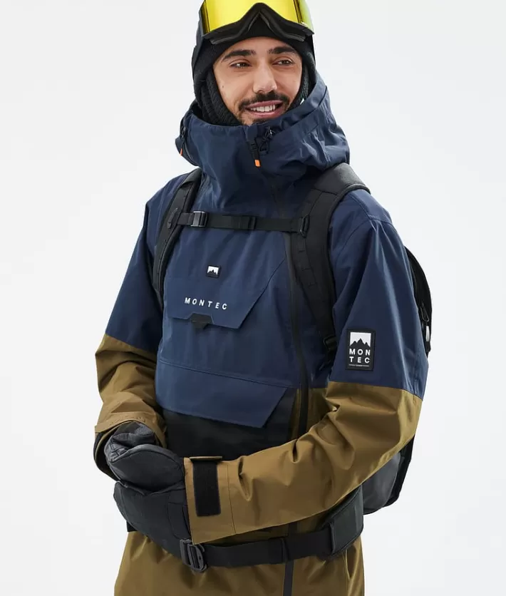 Snowboardjackor<MONTEC Doom DarkBlue/Black/Fatigue