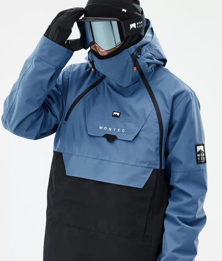 Snowboardjackor<MONTEC Doom BlueSteel/Black