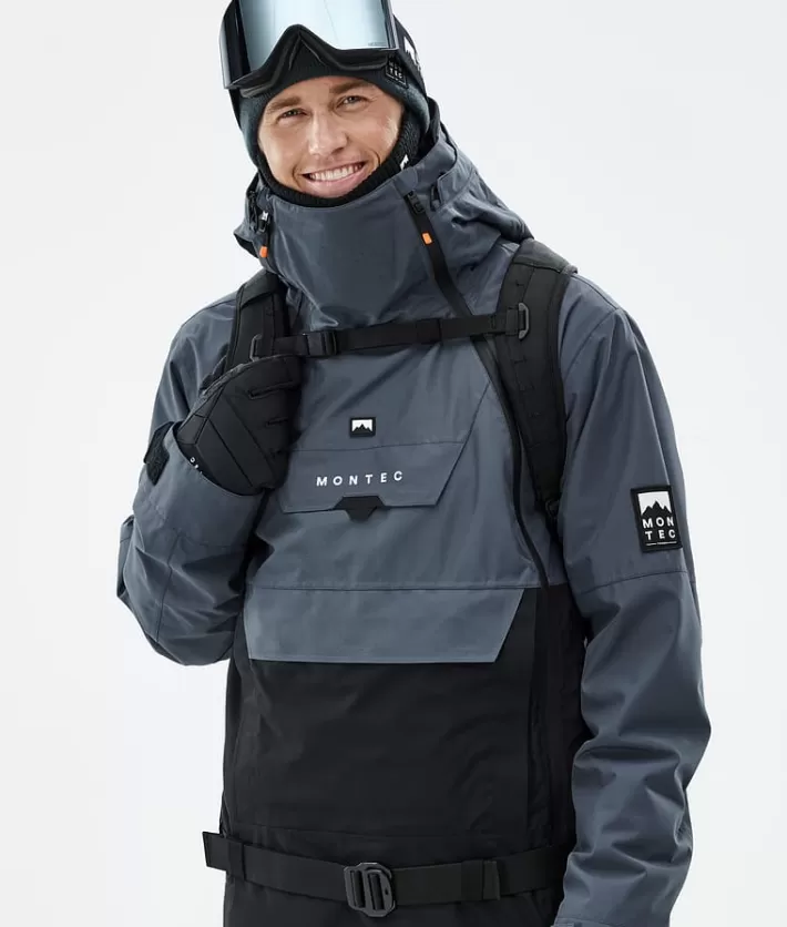 Snowboardjackor<MONTEC Doom MetalBlue/Black