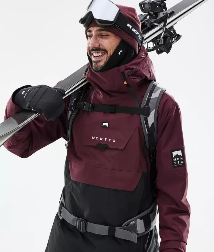 Skidjackor<MONTEC Doom Burgundy/Black