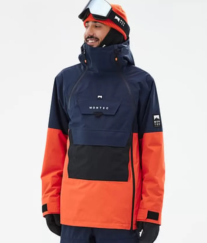 Skidjackor<MONTEC Doom DarkBlue/Black/Orange