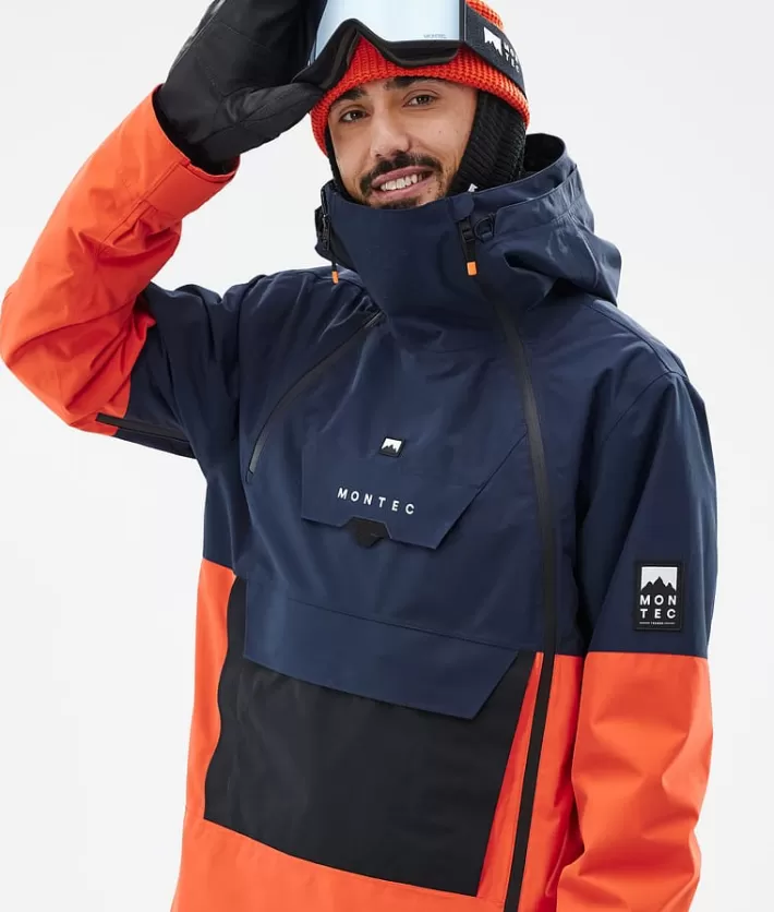 Skidjackor<MONTEC Doom DarkBlue/Black/Orange