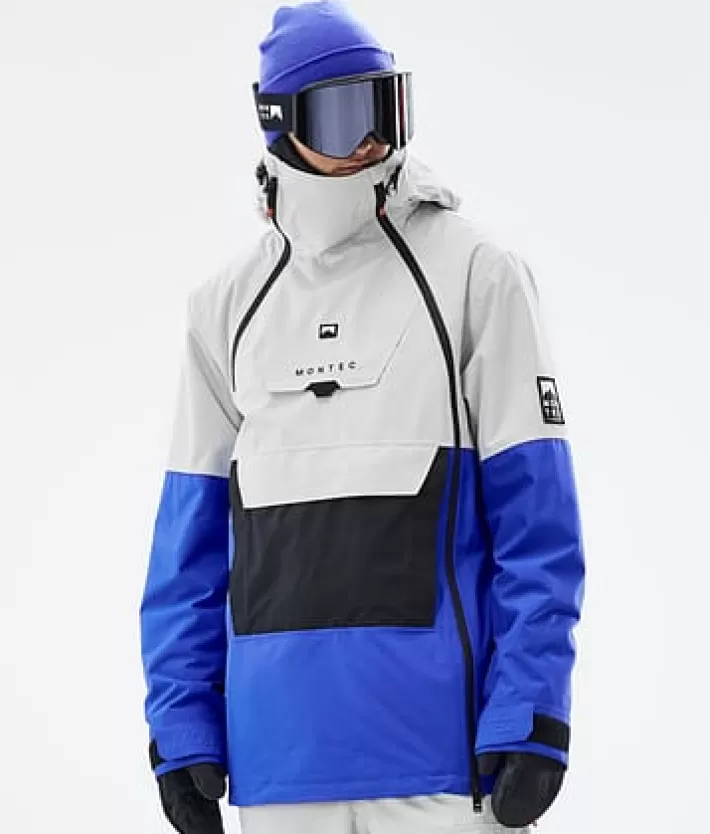 Skidjackor<MONTEC Doom LightGrey/Black/CobaltBlue