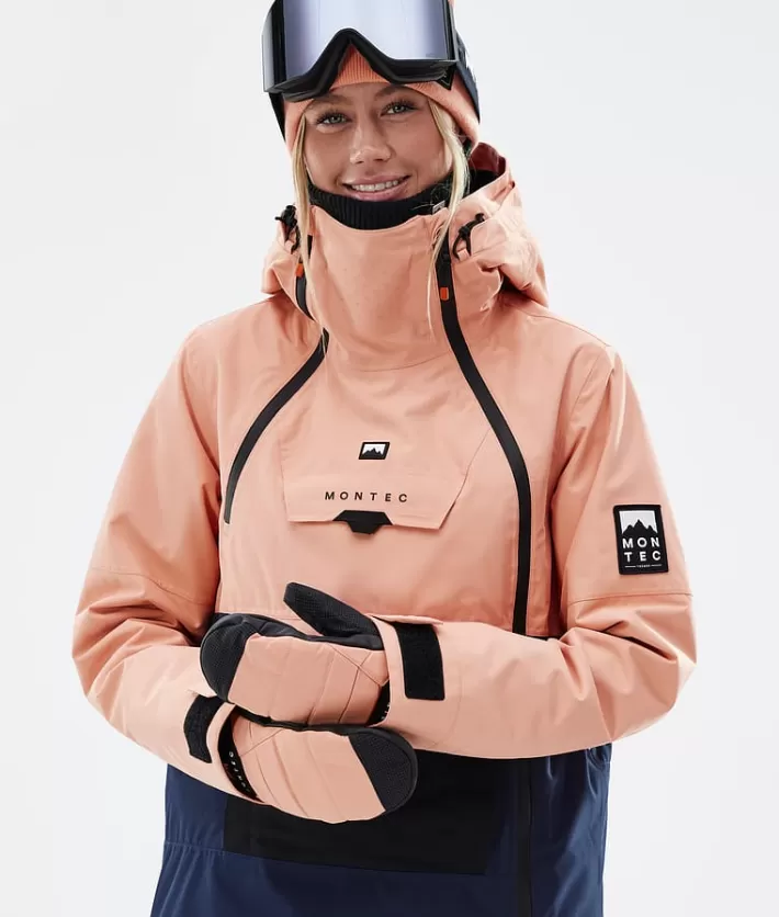 Snowboardjackor<MONTEC Doom W FadedPeach/Black/DarkBlue
