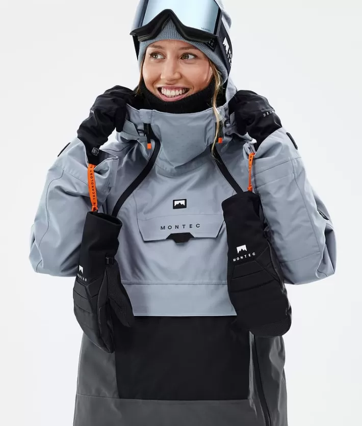 Snowboardjackor<MONTEC Doom W SoftBlue/Black/Phantom