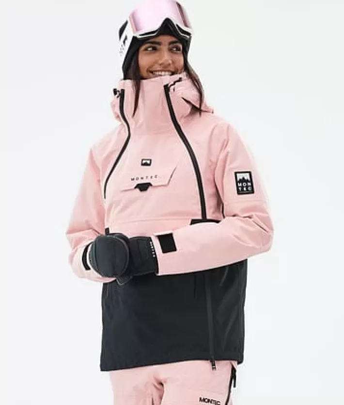 Snowboardjackor<MONTEC Doom W SoftPink/Black