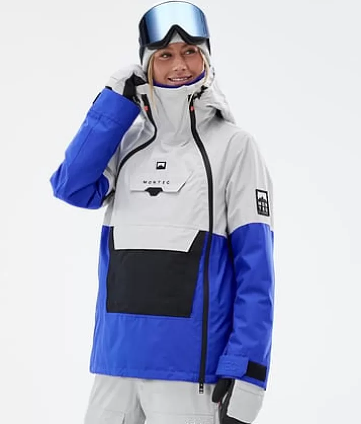Skidjackor<MONTEC Doom W LightGrey/Black/CobaltBlue
