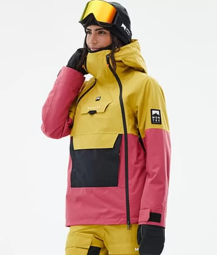 Skidjackor<MONTEC Doom W Yellow/Black/LightRed