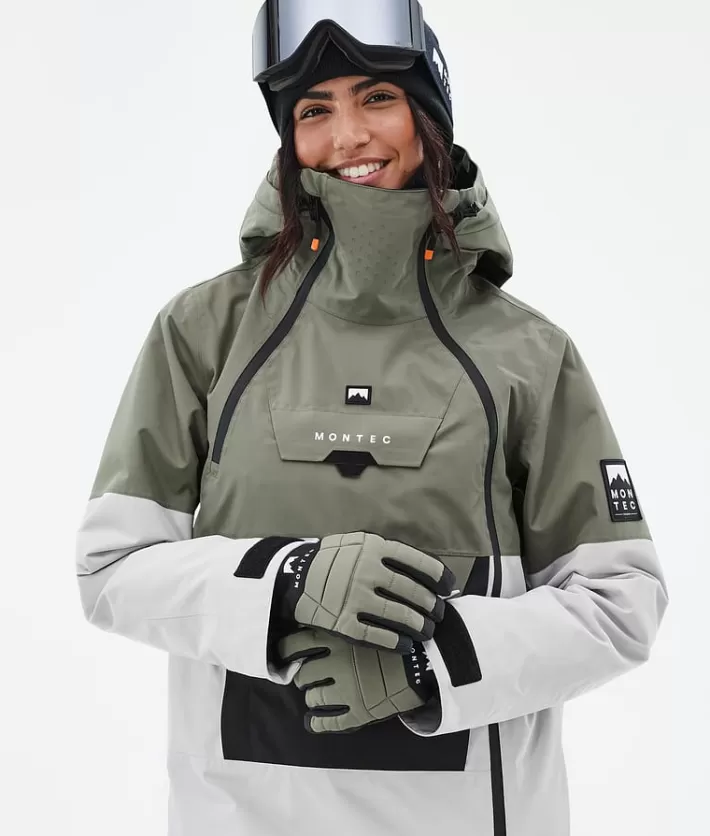 Skidjackor<MONTEC Doom W Greenish/Black/LightGrey