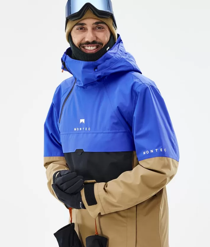 Snowboardjackor<MONTEC Dune CobaltBlue/Back/Gold