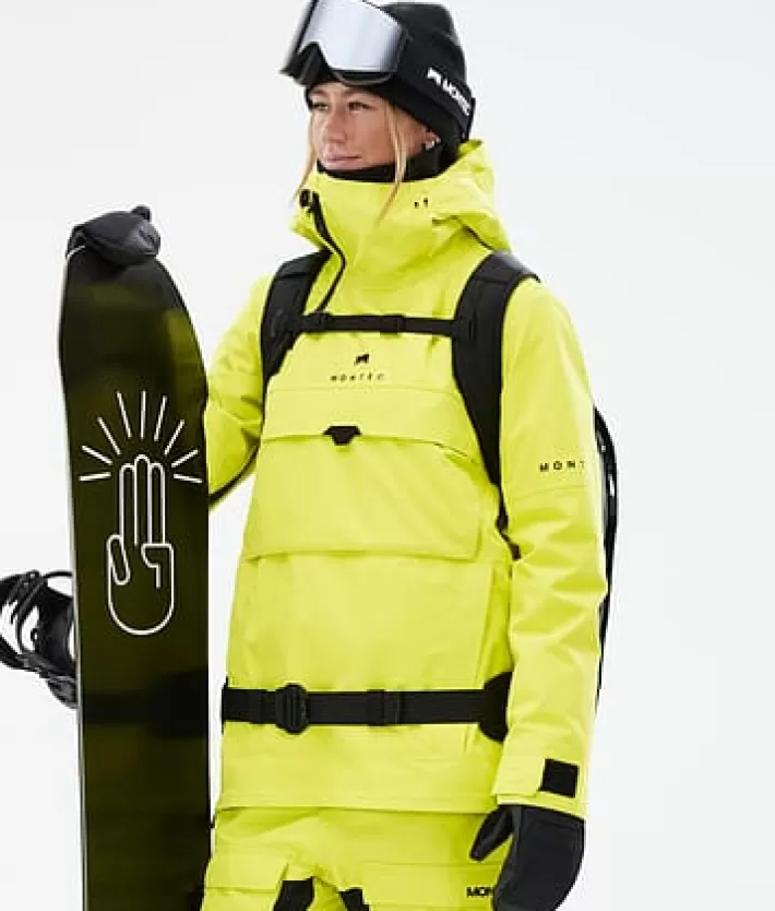 Snowboardjackor<MONTEC Dune W BrightYellow