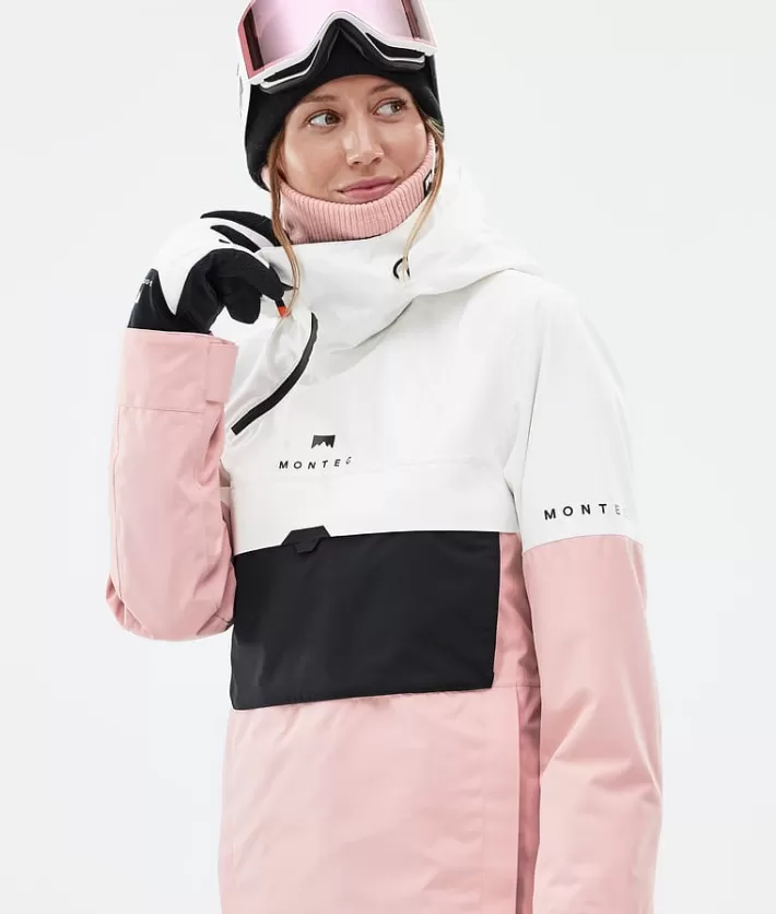 Skidjackor<MONTEC Dune W OldWhite/Black/SoftPink