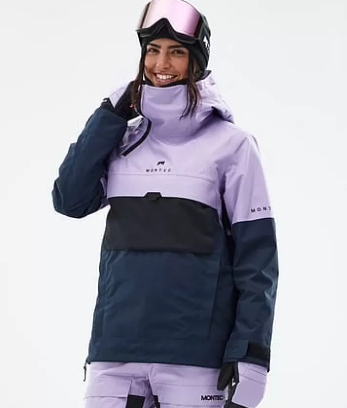 Skidjackor<MONTEC Dune W FadedViolet/Black/DarkBlue