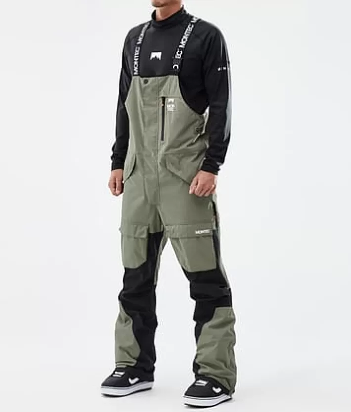 Snowboardbyxor<MONTEC Fawk Greenish/Black