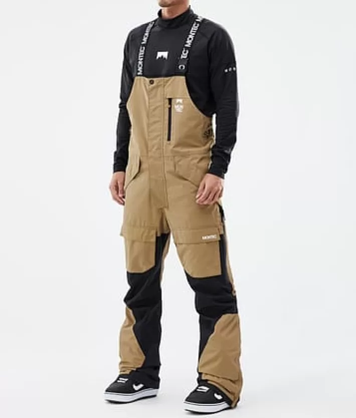 Snowboardbyxor<MONTEC Fawk Gold/Black