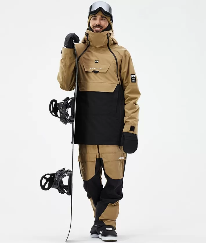 Snowboardbyxor<MONTEC Fawk Gold/Black