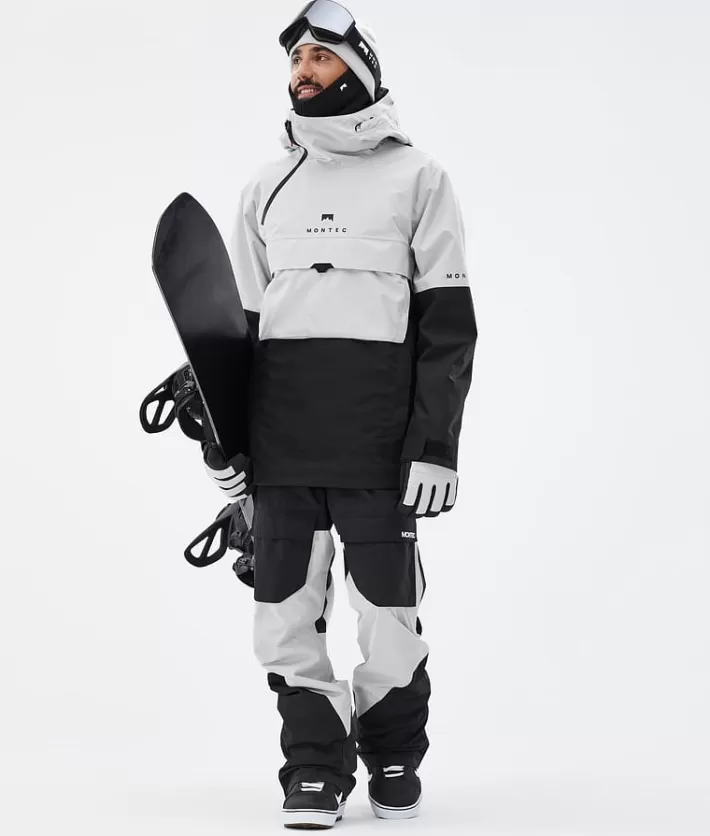 Snowboardbyxor<MONTEC Fawk Black/LightGrey