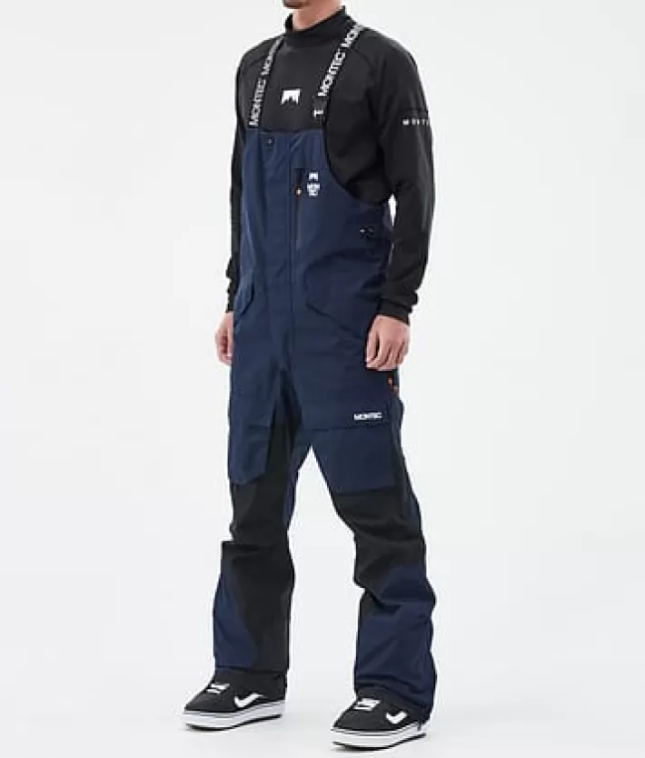 Snowboardbyxor<MONTEC Fawk DarkBlue/Black