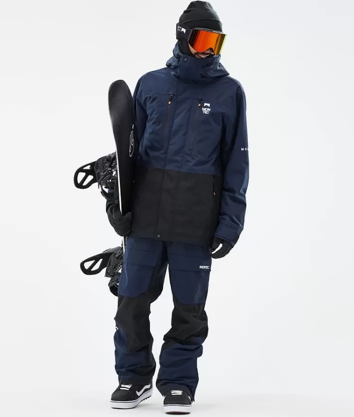 Snowboardbyxor<MONTEC Fawk DarkBlue/Black