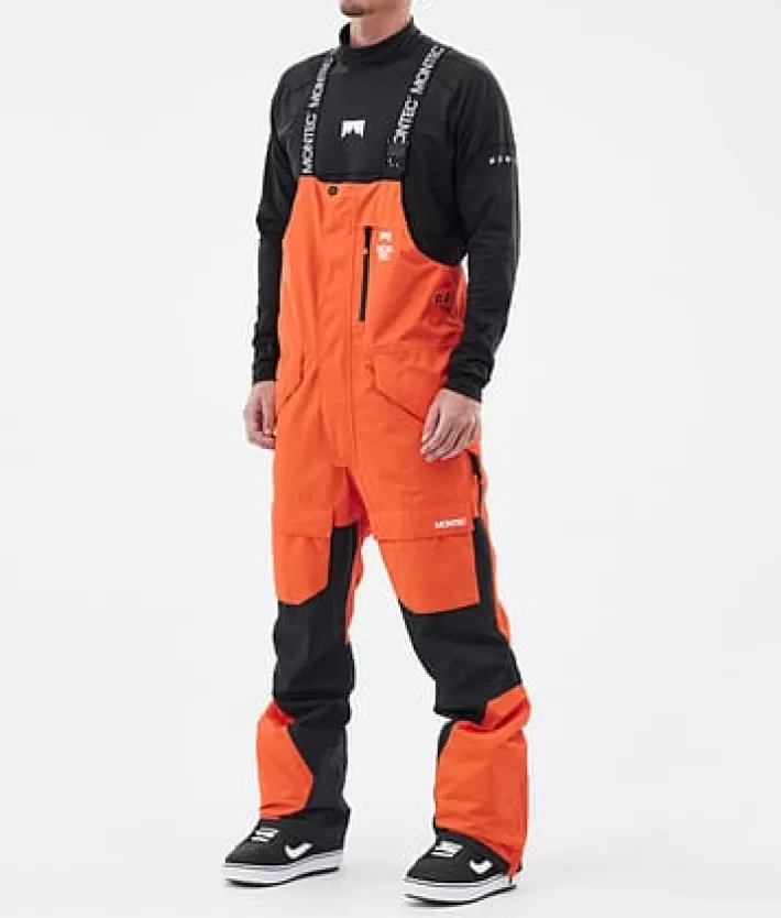 Snowboardbyxor<MONTEC Fawk Orange/Black