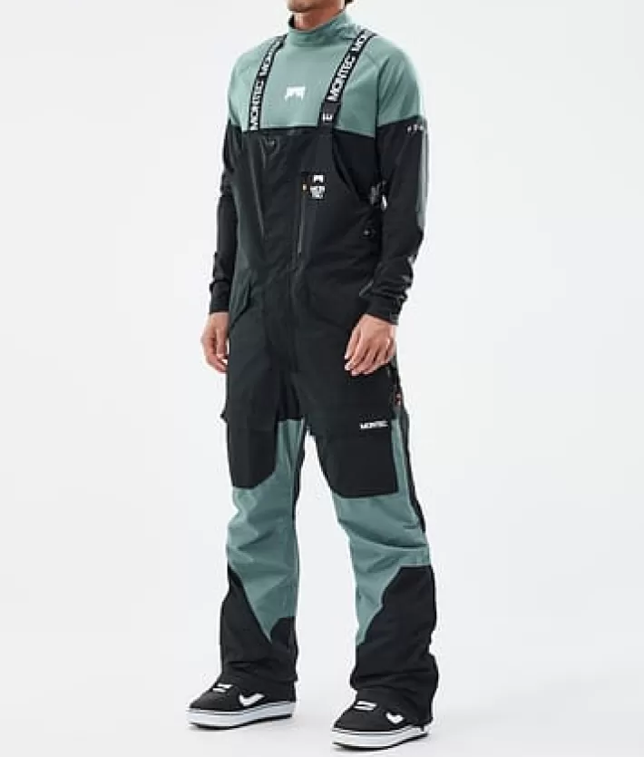 Snowboardbyxor<MONTEC Fawk Black/Atlantic