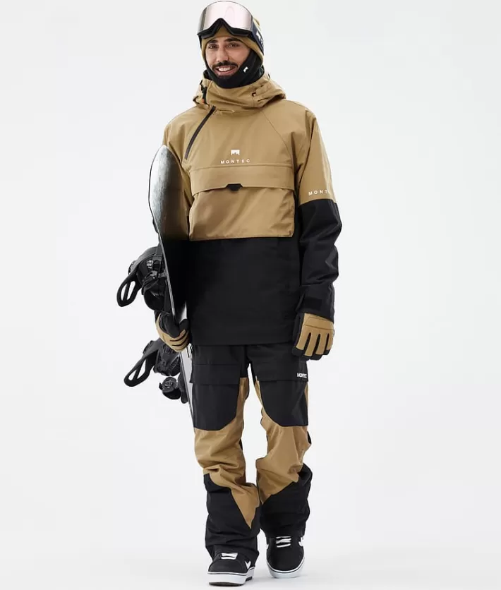 Snowboardbyxor<MONTEC Fawk Black/Gold