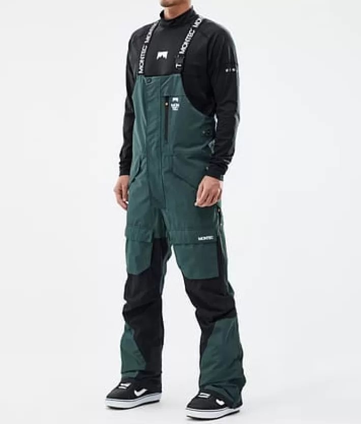 Snowboardbyxor<MONTEC Fawk DarkAtlantic/Black