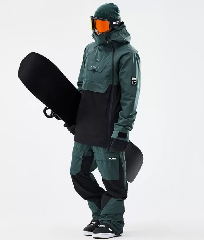 Snowboardbyxor<MONTEC Fawk DarkAtlantic/Black