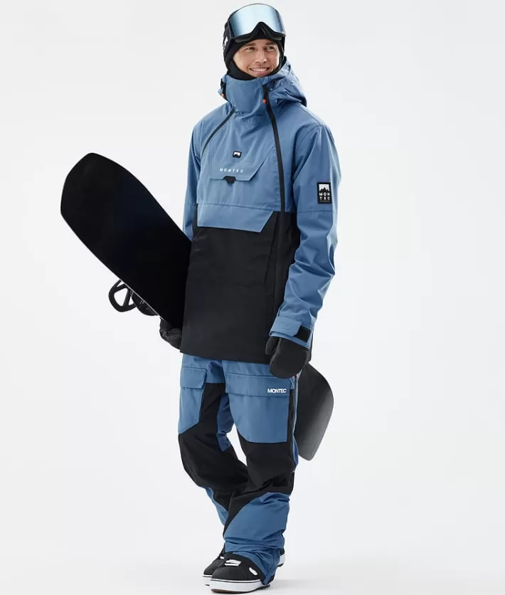 Snowboardbyxor<MONTEC Fawk BlueSteel/Black