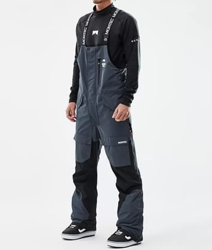 Snowboardbyxor<MONTEC Fawk MetalBlue/Black
