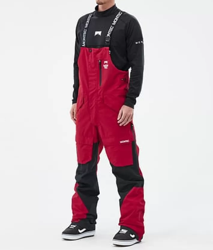 Snowboardbyxor<MONTEC Fawk DeepRed/Black