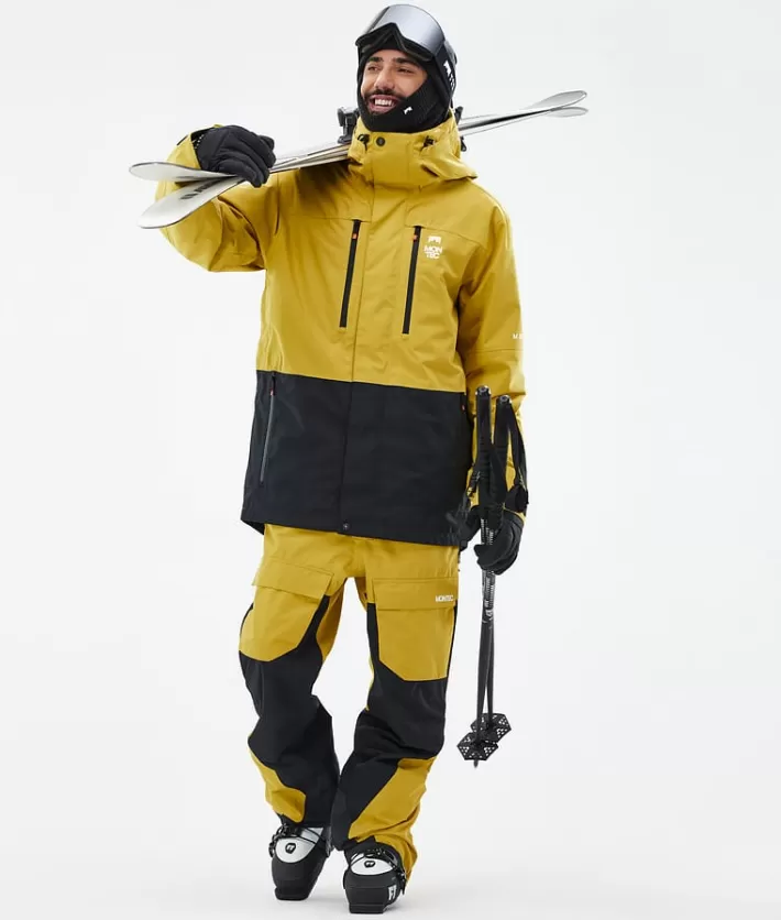 Skidbyxor<MONTEC Fawk Yellow/Black