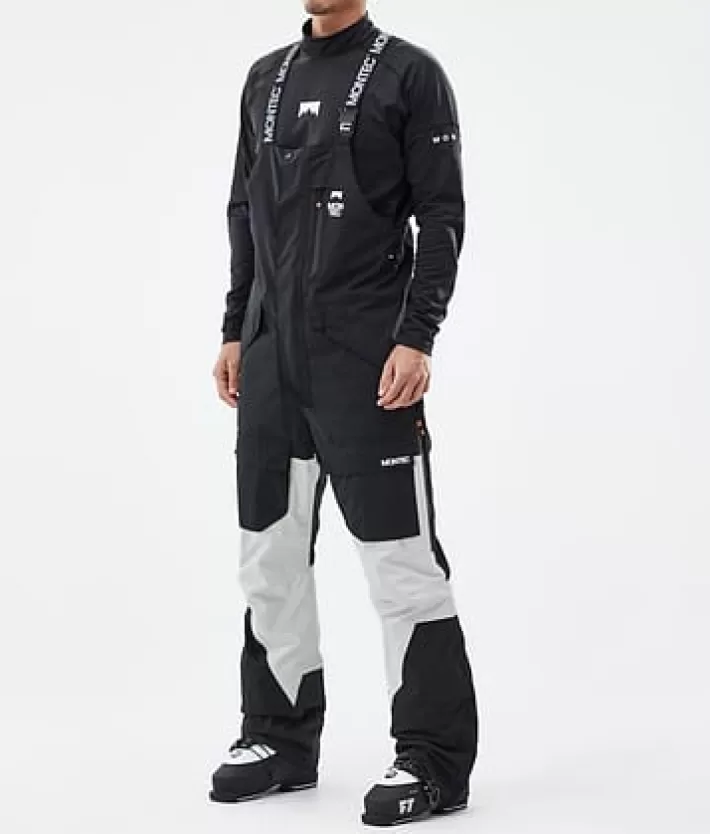 Skidbyxor<MONTEC Fawk Black/LightGrey