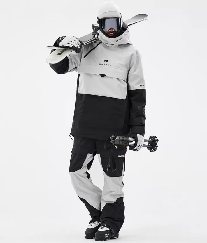 Skidbyxor<MONTEC Fawk Black/LightGrey
