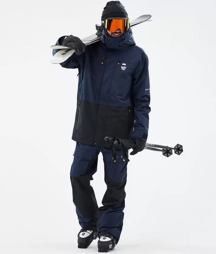 Skidbyxor<MONTEC Fawk DarkBlue/Black