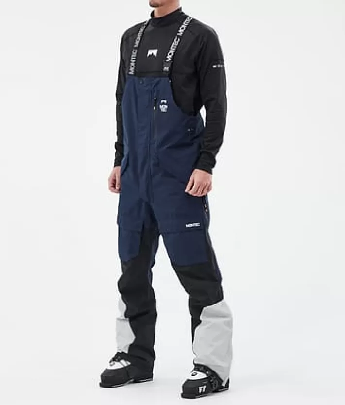 Skidbyxor<MONTEC Fawk DarkBlue/Black/LightGrey