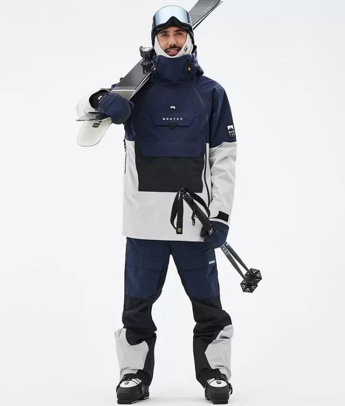 Skidbyxor<MONTEC Fawk DarkBlue/Black/LightGrey