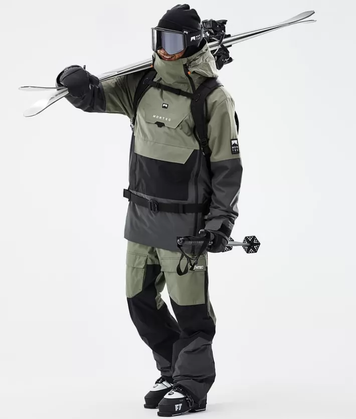 Skidbyxor<MONTEC Fawk Greenish/Black/Phantom