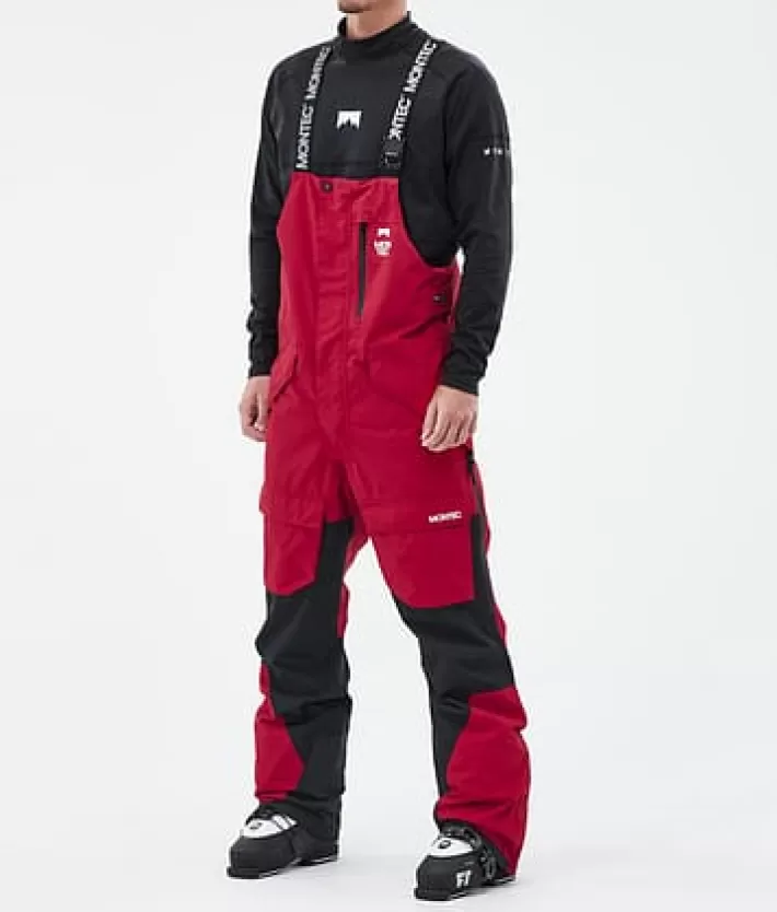 Skidbyxor<MONTEC Fawk DeepRed/Black