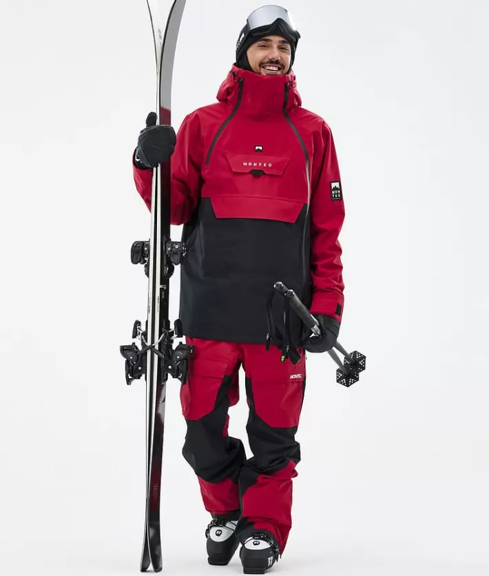 Skidbyxor<MONTEC Fawk DeepRed/Black