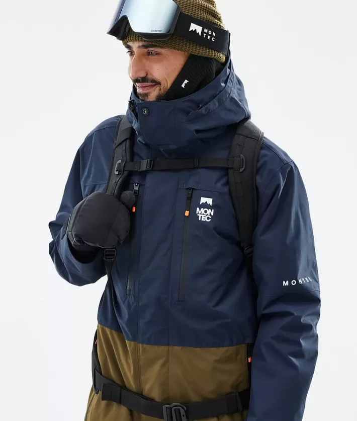Snowboardjackor<MONTEC Fawk DarkBlue/Fatigue