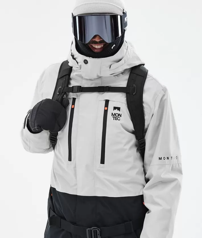 Snowboardjackor<MONTEC Fawk LightGrey/Black